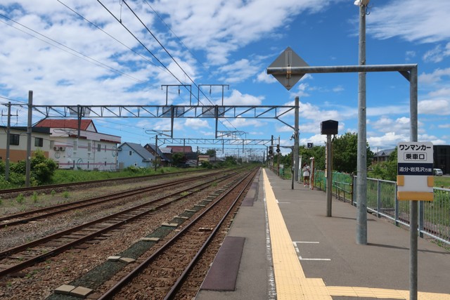 沼ノ端駅 ホーム