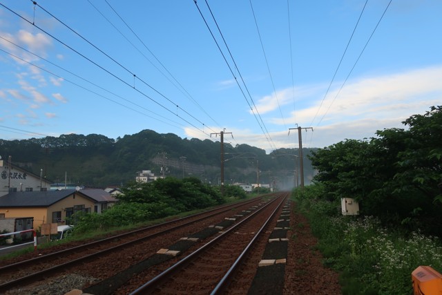 富浦駅 ホーム