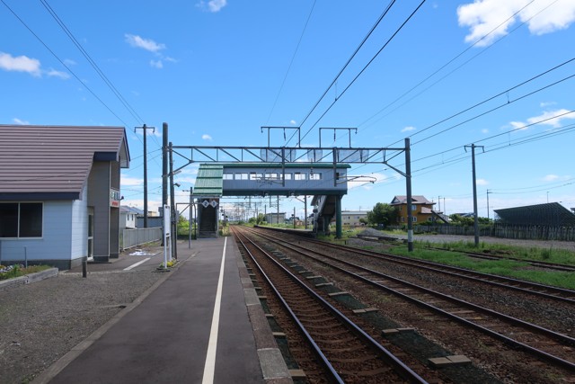 錦岡駅 ホーム