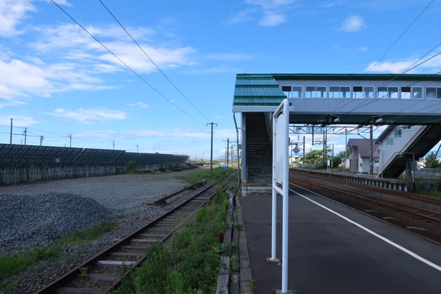 錦岡駅 ホーム