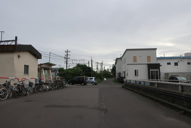 鷲別駅 駅前