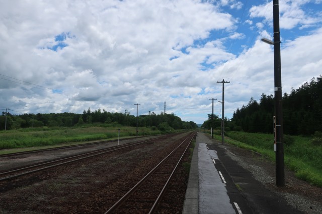 安平駅 ホーム