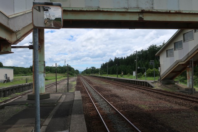 安平駅 ホーム